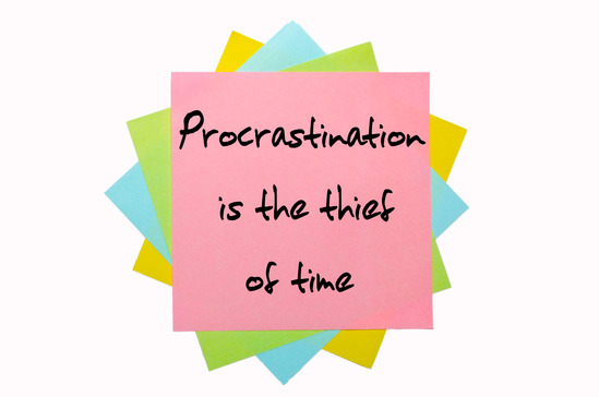Procrastination Definitions