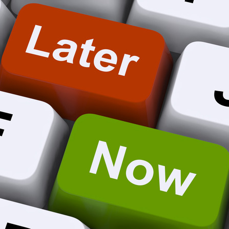 Be Accountable and Stop Procrastinating